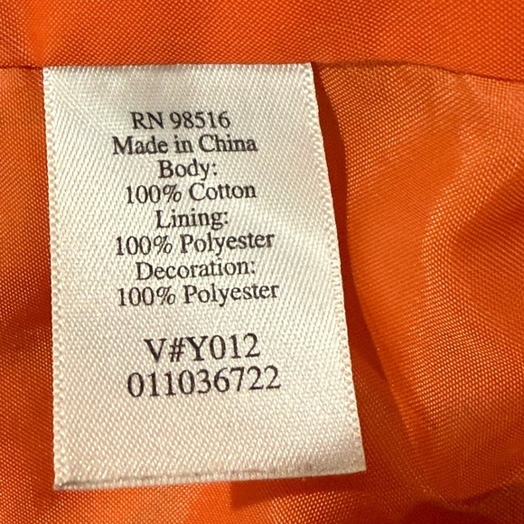 Coldwater Creek Orange Paisley Print Button Jacket
Women's Size M - Picture 9 of 9
